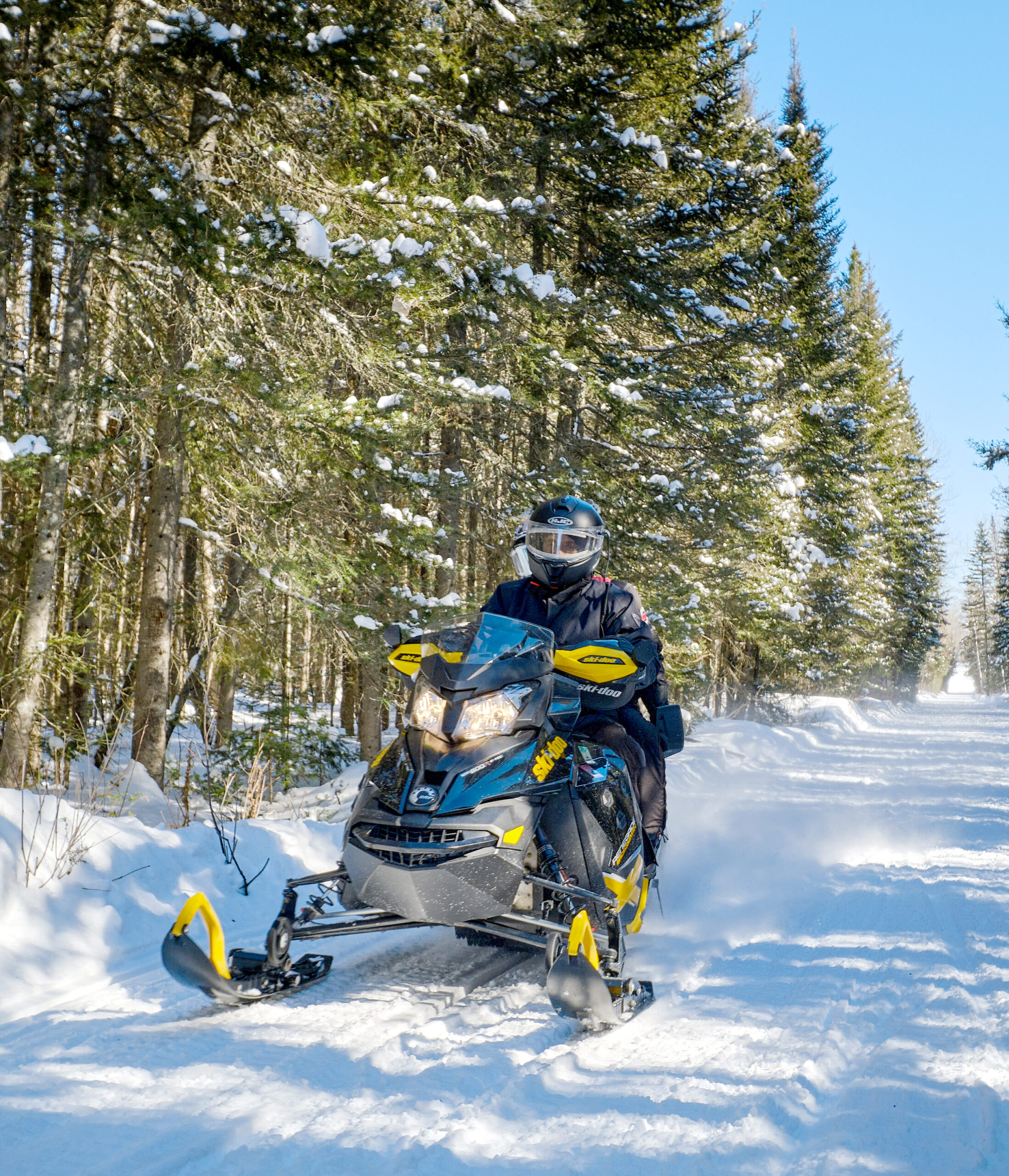 Motoneige en sentier en Abitibi-Témiscamingue